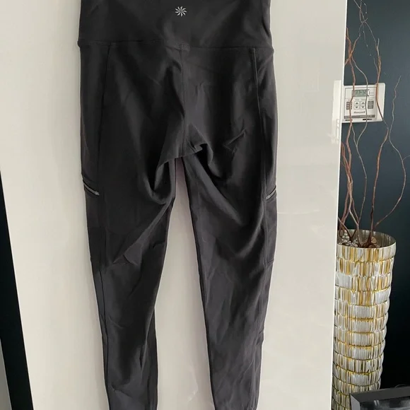 NWT Athleta High Rise Metro Drifter Tight Leggings Size XSP Petite Gray - Picture 2 of 11